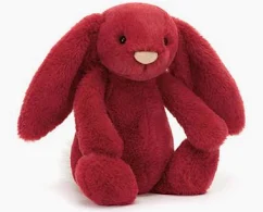 Jellycat Bashful Luxe Bunny Scarlett Original